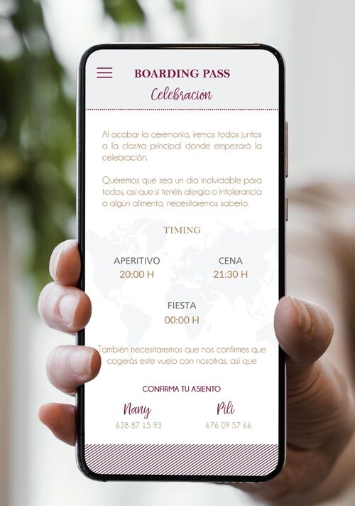 Invitación Interactiva "Embarcados"