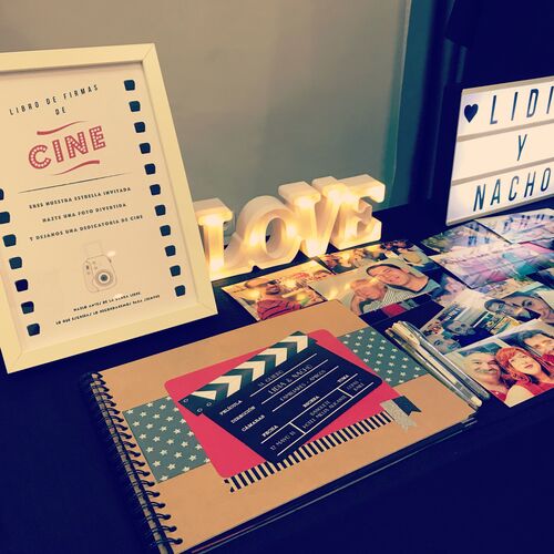 CARTEL BODA DE CINE